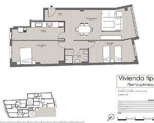 Piso de 2 habitaciones en Madrigal, Villarreal