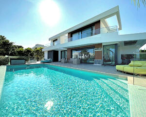 Villa amb piscina en Moraira