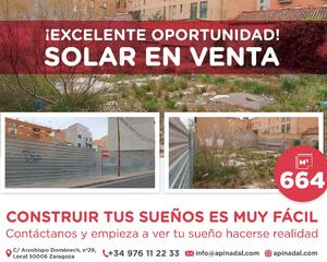 Solar con trastero en Torrero , Zaragoza