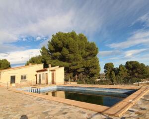 Casa rural con piscina en La Ofra, Aspe